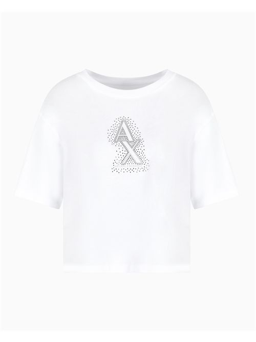 t-shirt woman white ARMANI EXCHANGE | XW000102AF10359/U0002